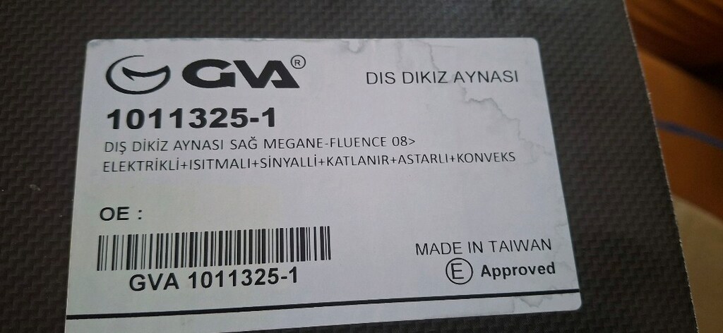 fluence megan 3sağ ayna katlanır otomatik ithal - 5