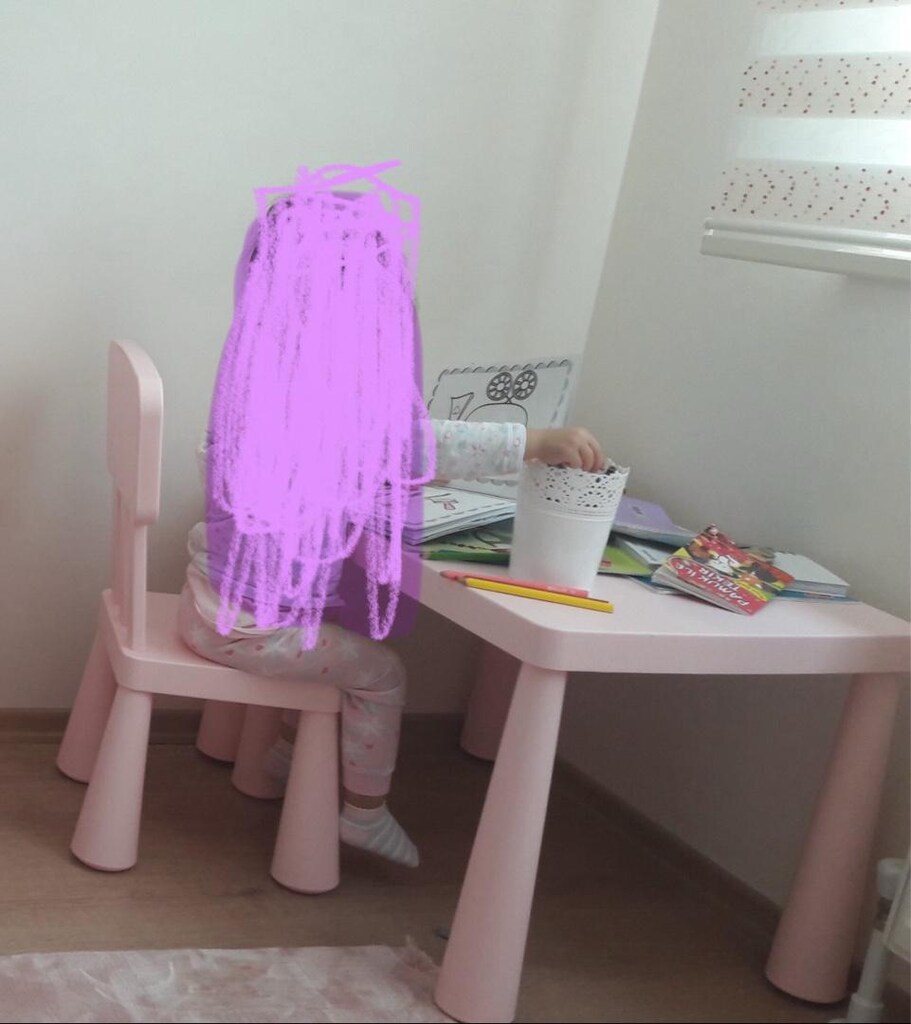 ikea mamut masa ve sandalye 1 adet - 3