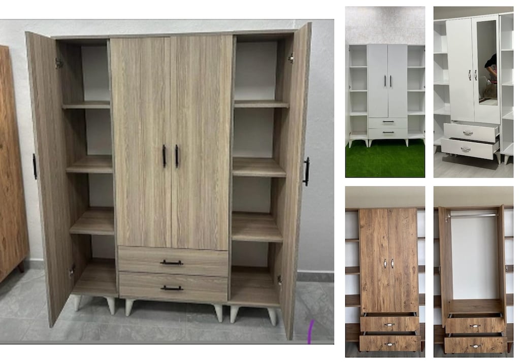 4 kapaklı elbise dolabı lnyylnrpuc - 5