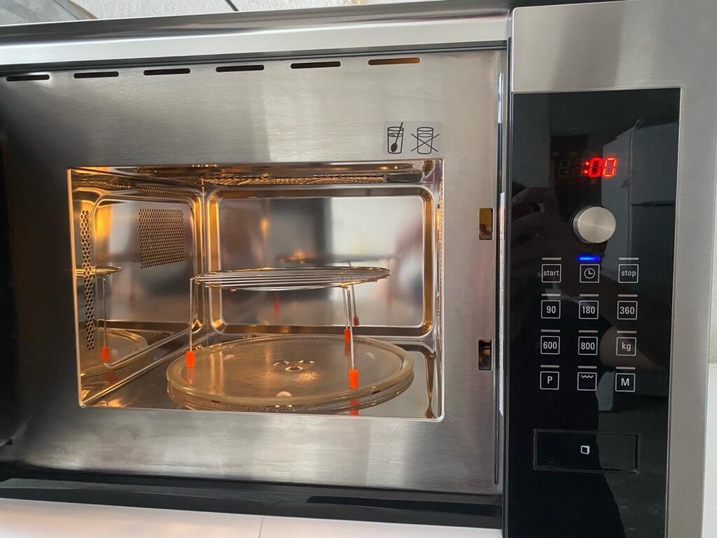 Siemens HF15G564 20 Litre Inox Ankastre Mikrodalga Fırın - 2