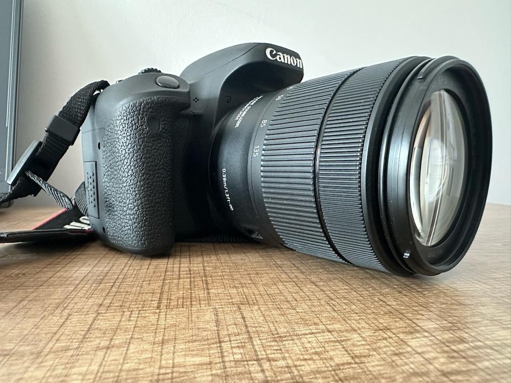 Canon EOS 77D + 3 lens tüm takım - 4