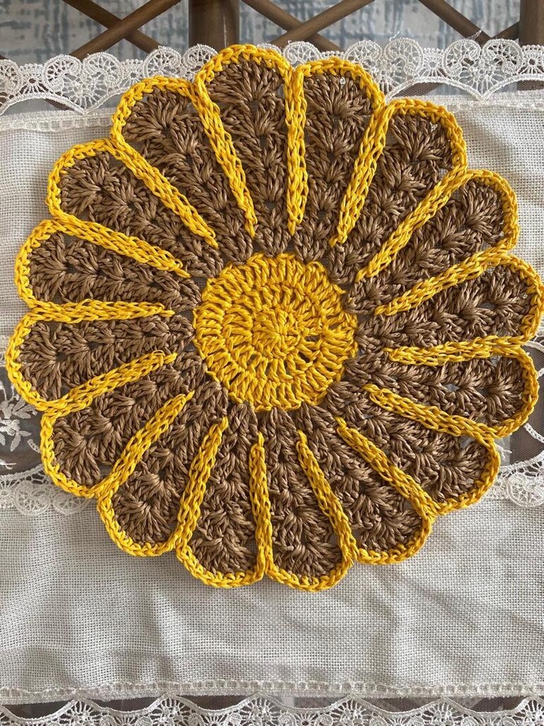 ÖRGÜ SUPLA BOYUT ÇAP 28cm ADET 300 TL - 2