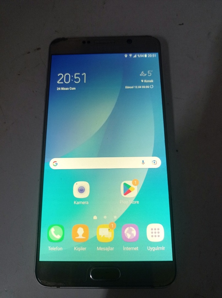 Galaxy Note 5 Kayıtlı çalışıyor - 2