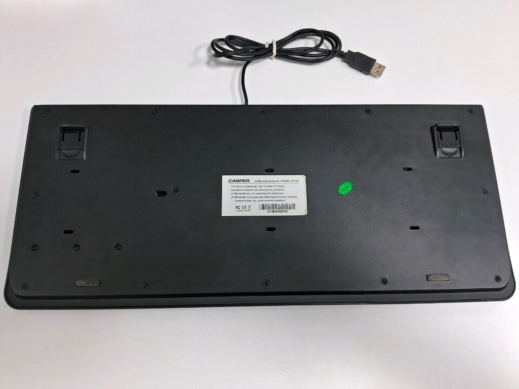 Klavye Multimedia Klavye CASPER marka k5108 model Klavye Sağlam çalışı - 4
