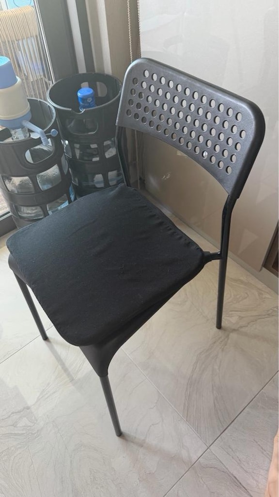 IKEA kahverengi ahşap masası - 11