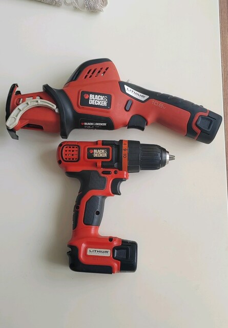 BlackDecker Akülü Dal Budama ve Vidalama