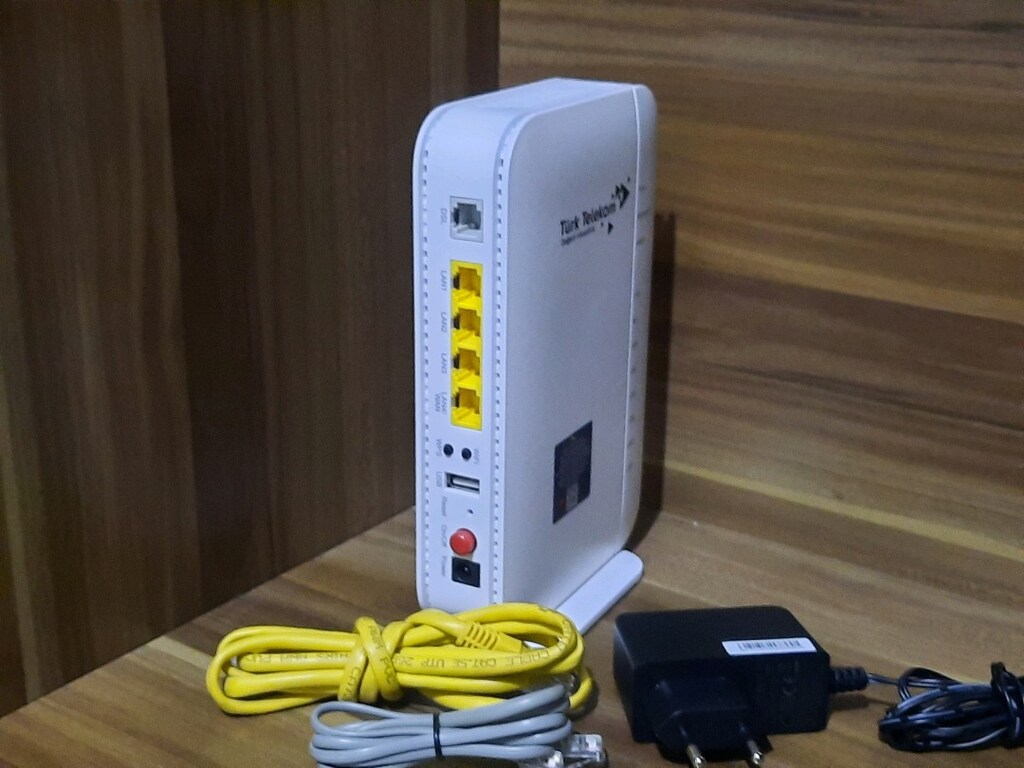 WİFİ 6 VDSL MODEM YENİ NESİL 5G VE 2.4G, ZTE, 1ECB - 3