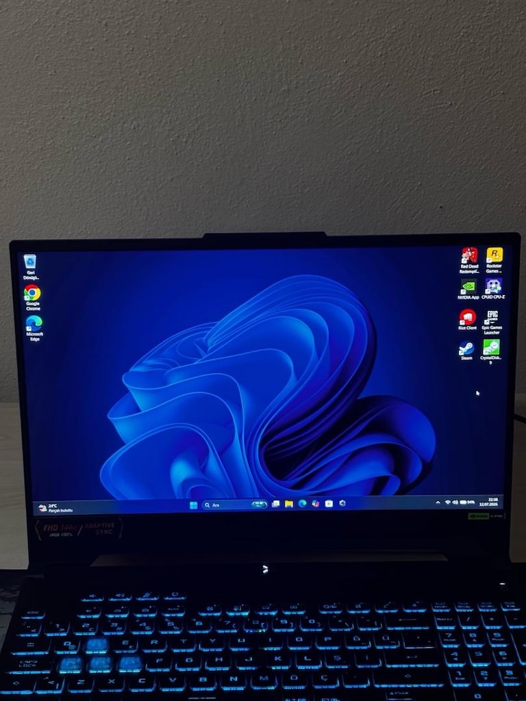 Asus tuf gaming a15 rtx 4060 ryzen 7 7435 hs - 5