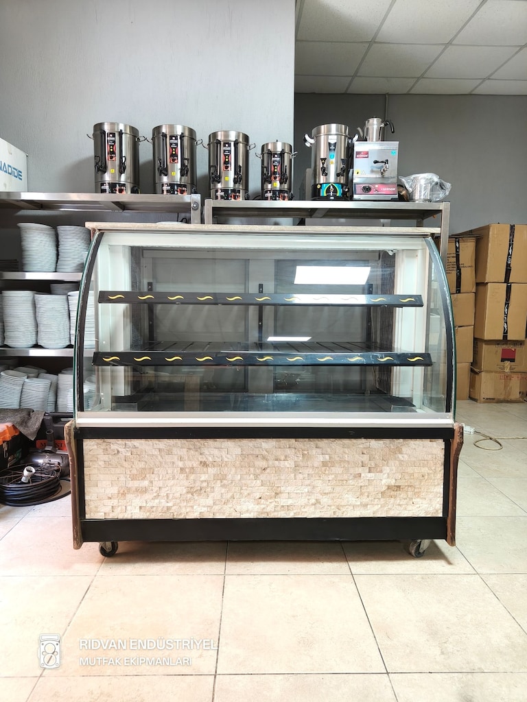 Meze dolabı kebap dolabı çikolata pasta teşhir vitrin soğutucu dolap - 7