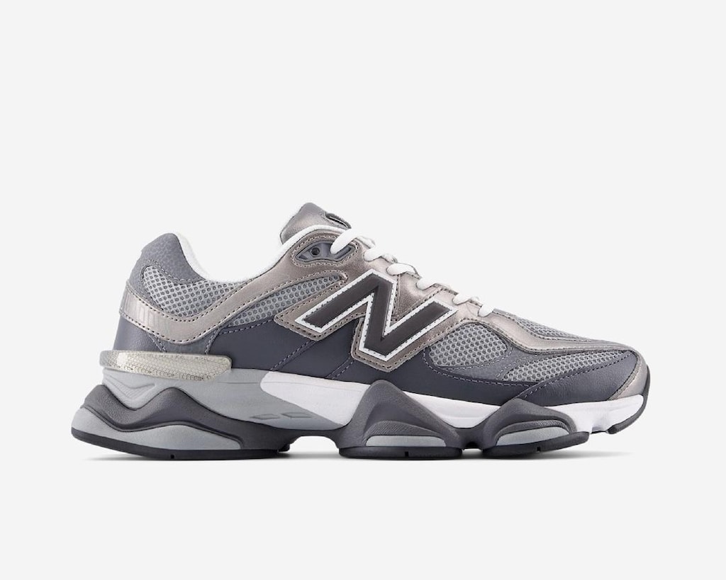 New Balance 9060 Unisex Gri spor ayakkabı - 6