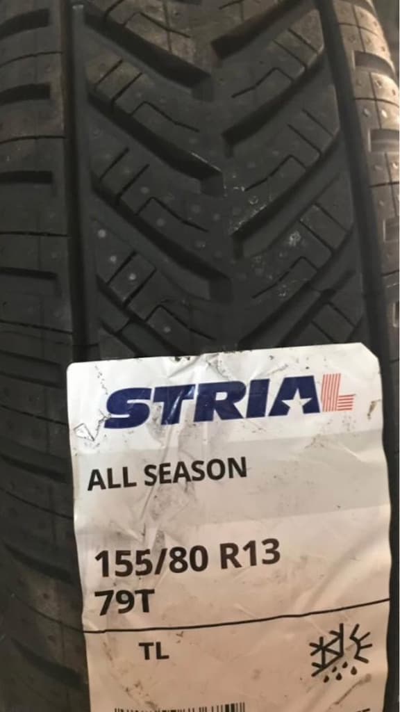 155/80/13 Ebat Sıfır Mevsimlik M+S. - 2