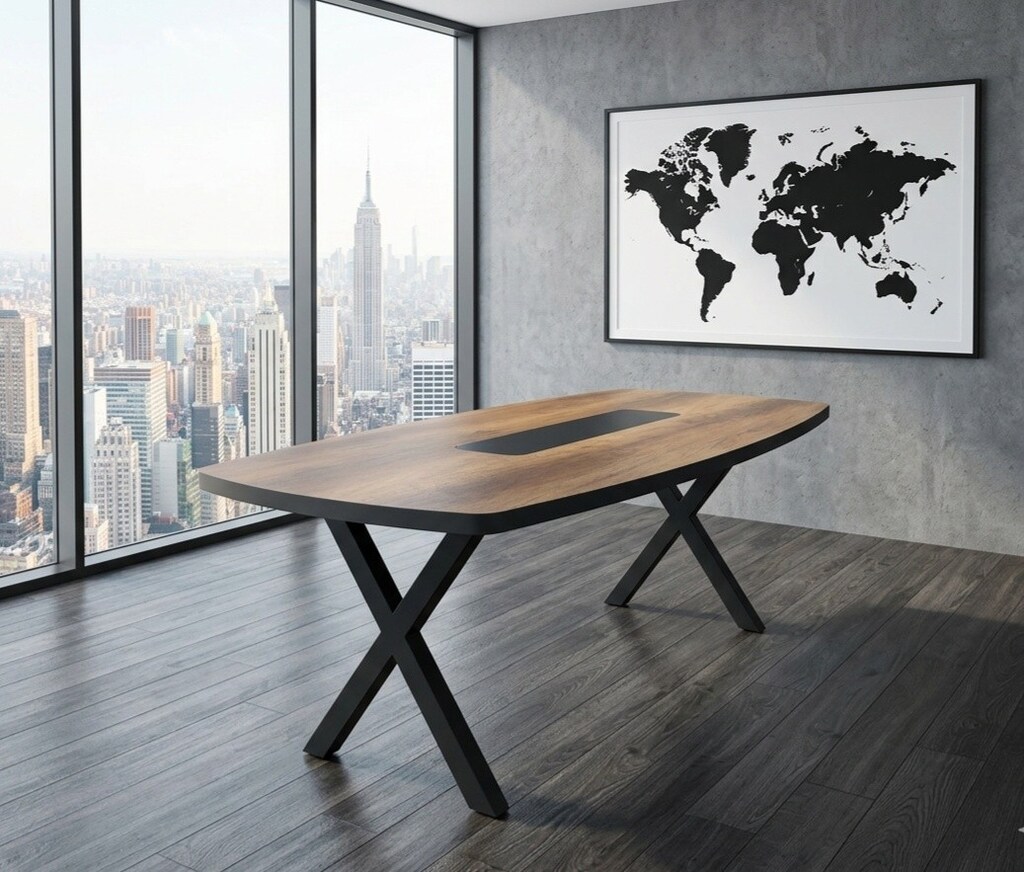 OVAL TOPLANTI MASASI 8 KİŞİLİK - 6