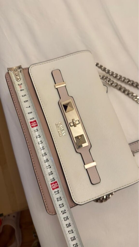 Guess Beyaz & Pudra Omuz Çantası - 7