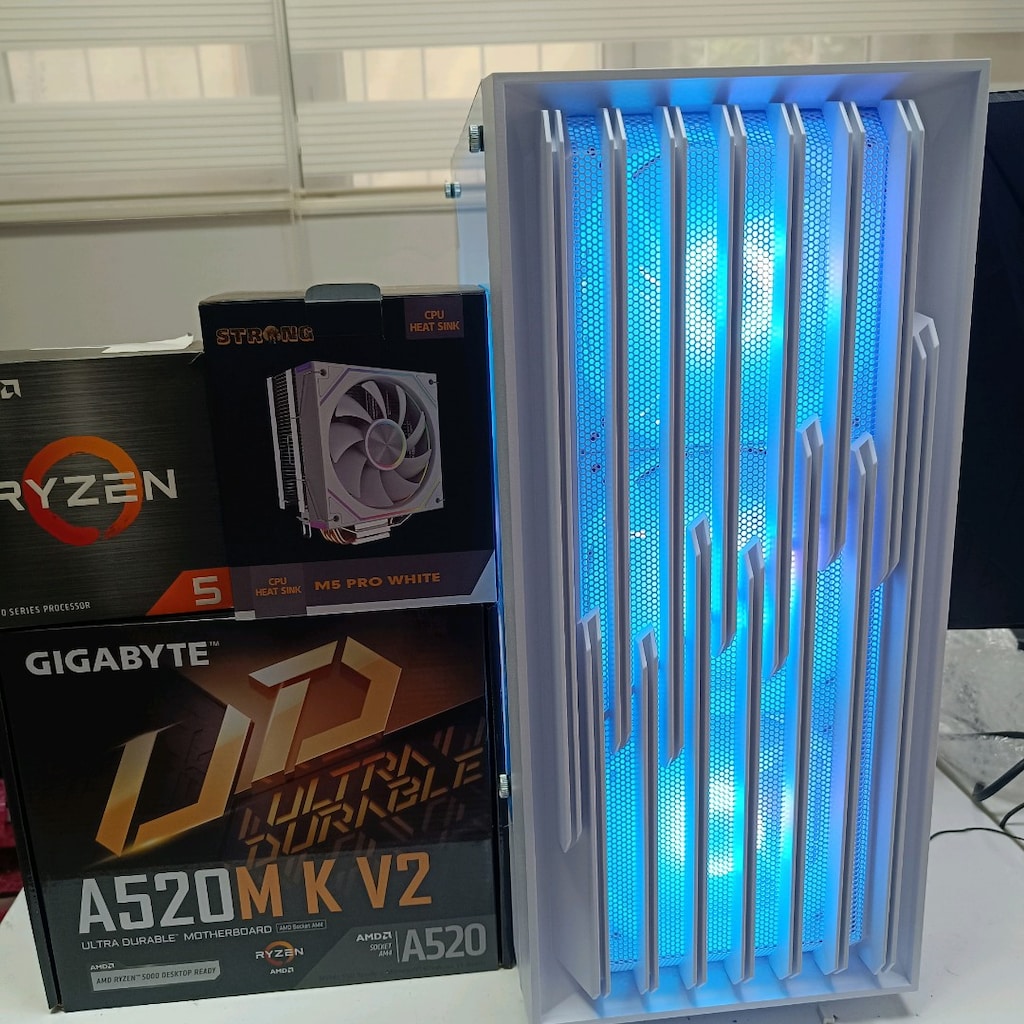 AMD RYZEN 5 16 GB DDR4 RTX 3060Tİ BEYAZ GMNG BİLGİSAYAR - 3