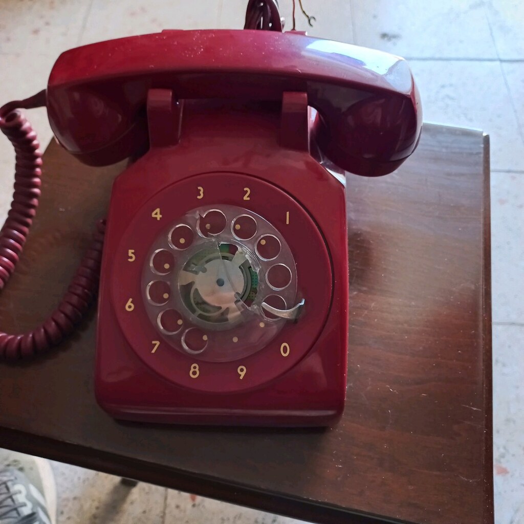 antika çevirmeli telefon - 2