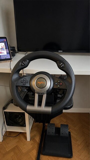 PXN V3 Pro direksiyon, 180 derece, evrensel, USB, pedallı