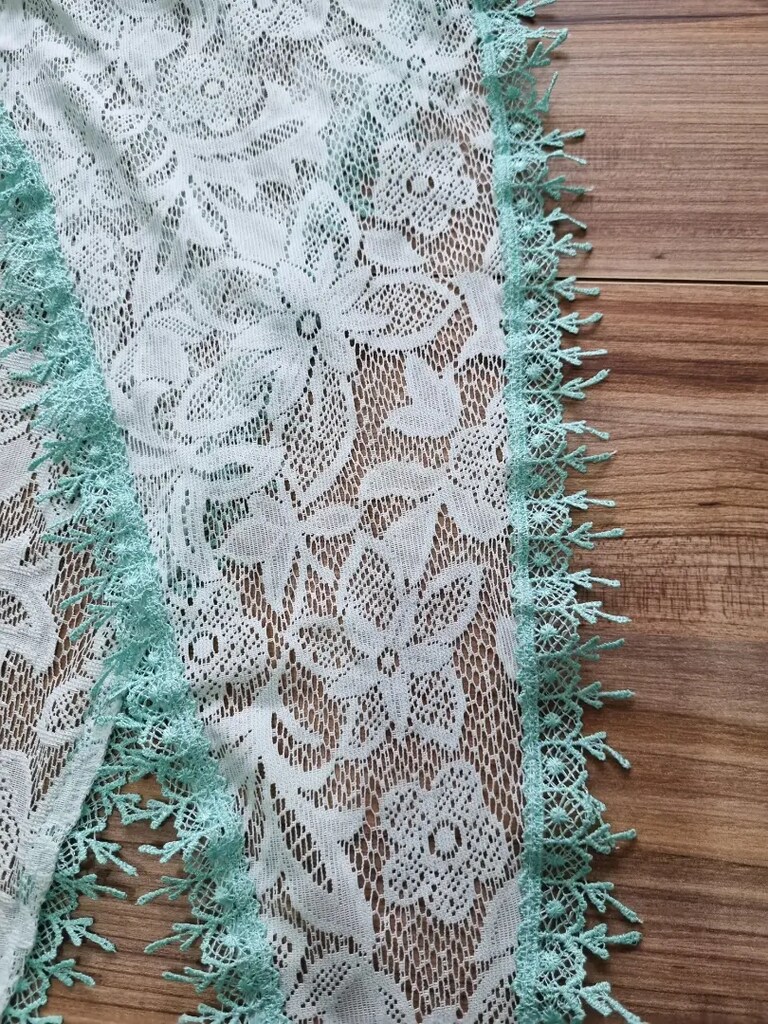 Su Yeşili Fular Şal - 3
