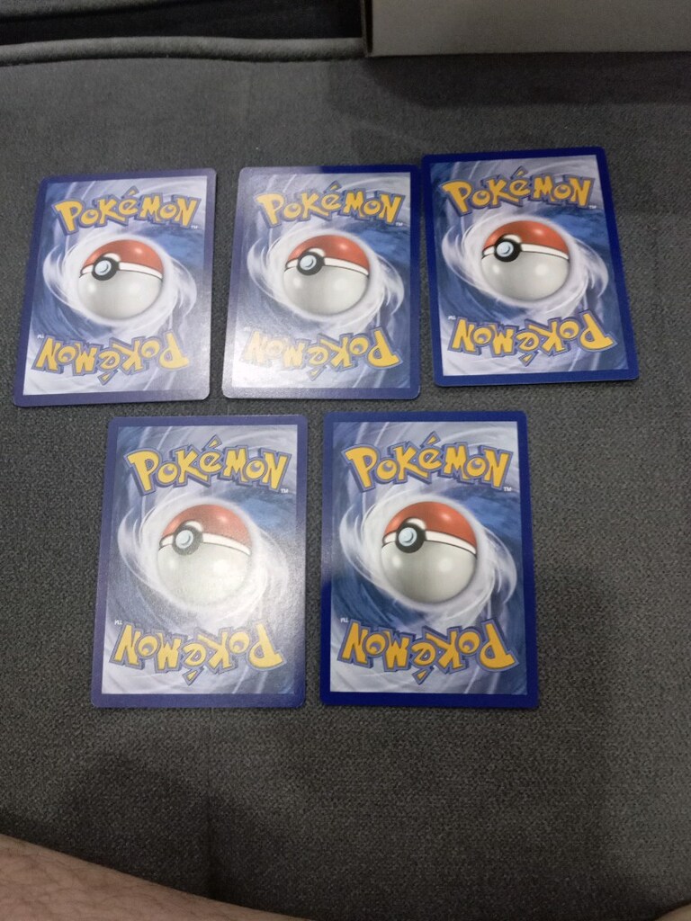 çeşitli serilerden oluşan orijinal pokemon kartları - 3