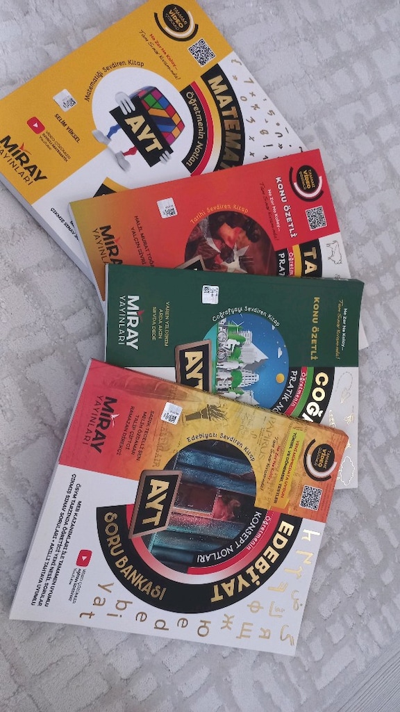 miray yayınları ayt 4 kitap - 2