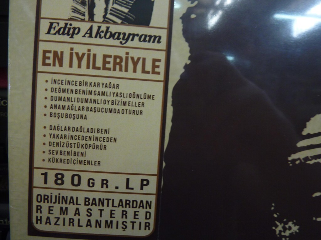EDİP AKBAYRAM EN İYİLERİYLE YENİ SIFIR PLAK 33 DEVİR LP BEST OF - 2