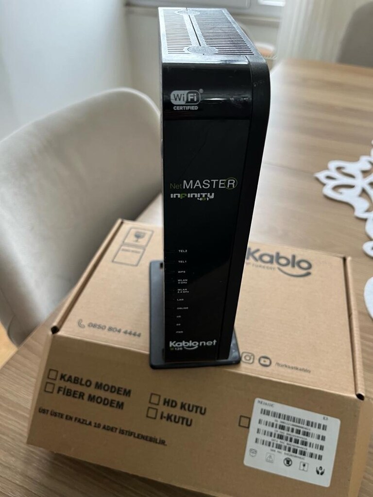 TÜRKSAT KABLONET NETMASTER DOCSİS 3.0 İNFİNİTY 401 MODEM - 2