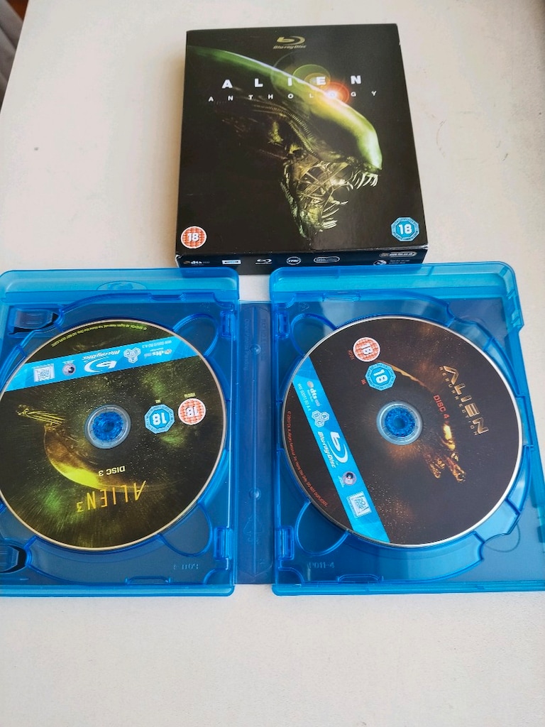 orijinal ALİEN Blu ray film seti - 5