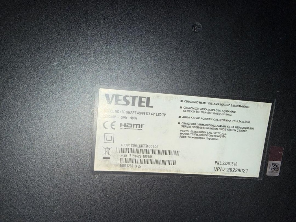 48INCH 122 EKRAN VESTEL TV FULL HD - 3