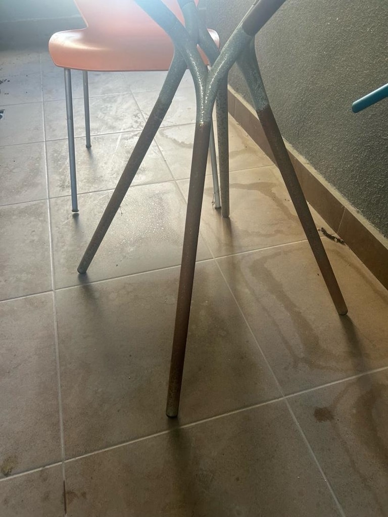 80 cm çaplı cam yuvarlak masa - 2