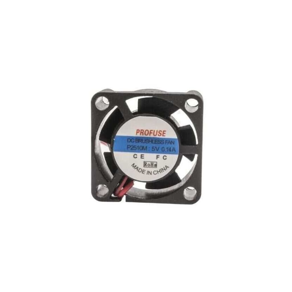 25x25x10mm DC 5V-12V Sessiz Fırçasız Motor 3D Printer Kare FAN - 2
