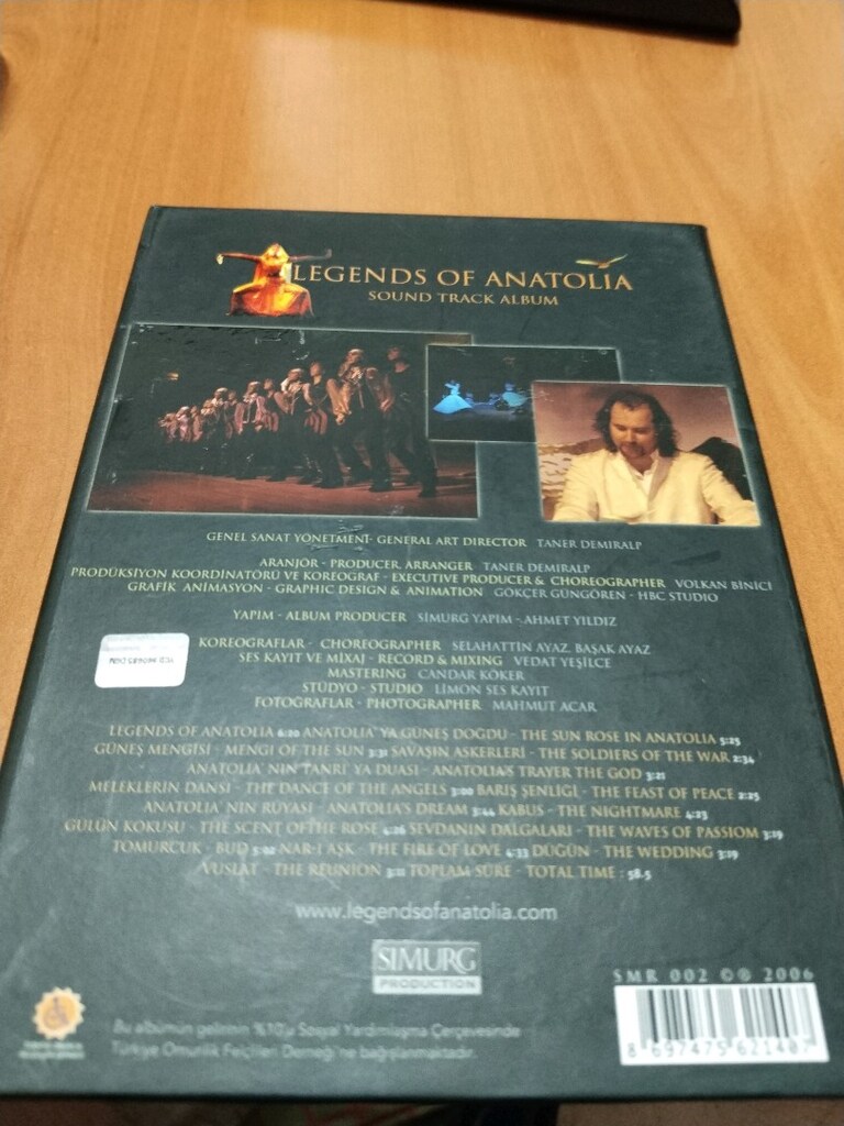 YENİ KUTUSUNDA ORJİNAL YABANCİ YERLİ DVD FİLMLER LEGENDS OF ANATOLİA - 2