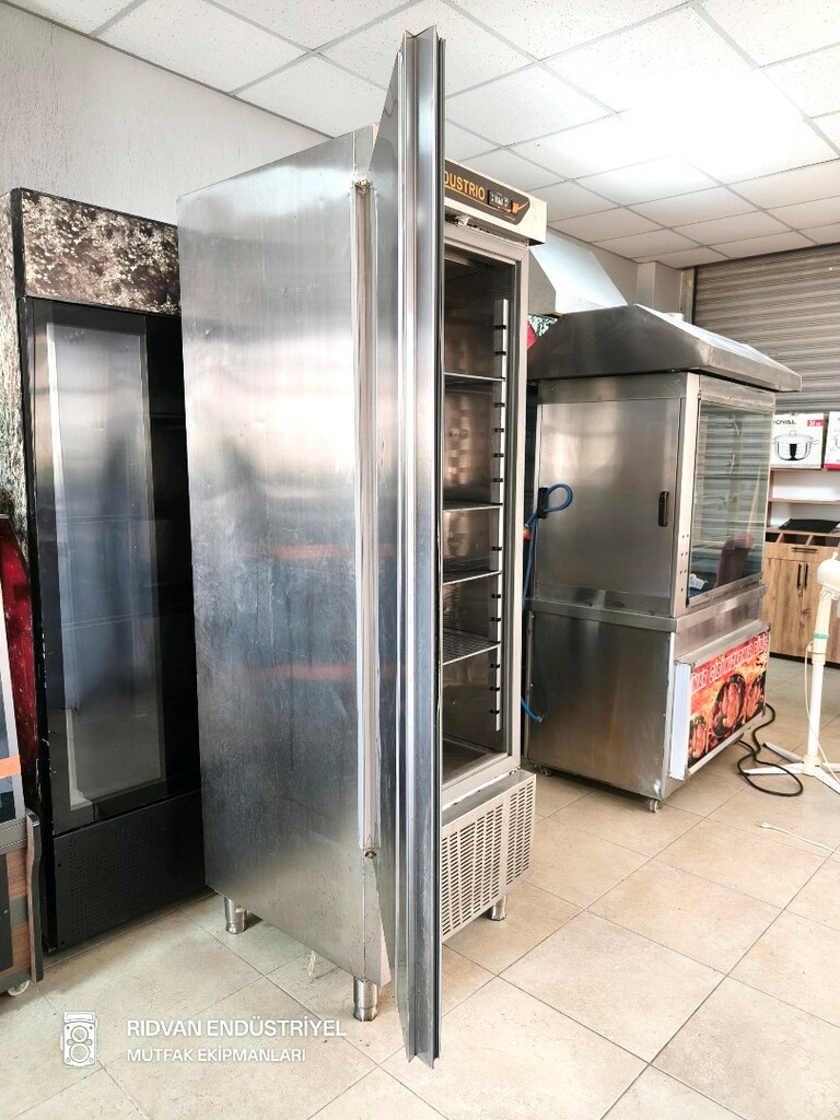 soğutuculu dik krom dolap endüstriyel tek kapılı krom karavan dolabı - 11