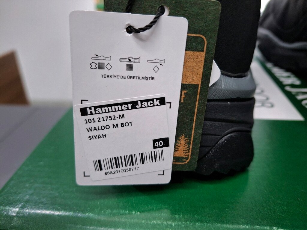 HAMMER JACK WALDO-M SİYAH NO:40 - 7