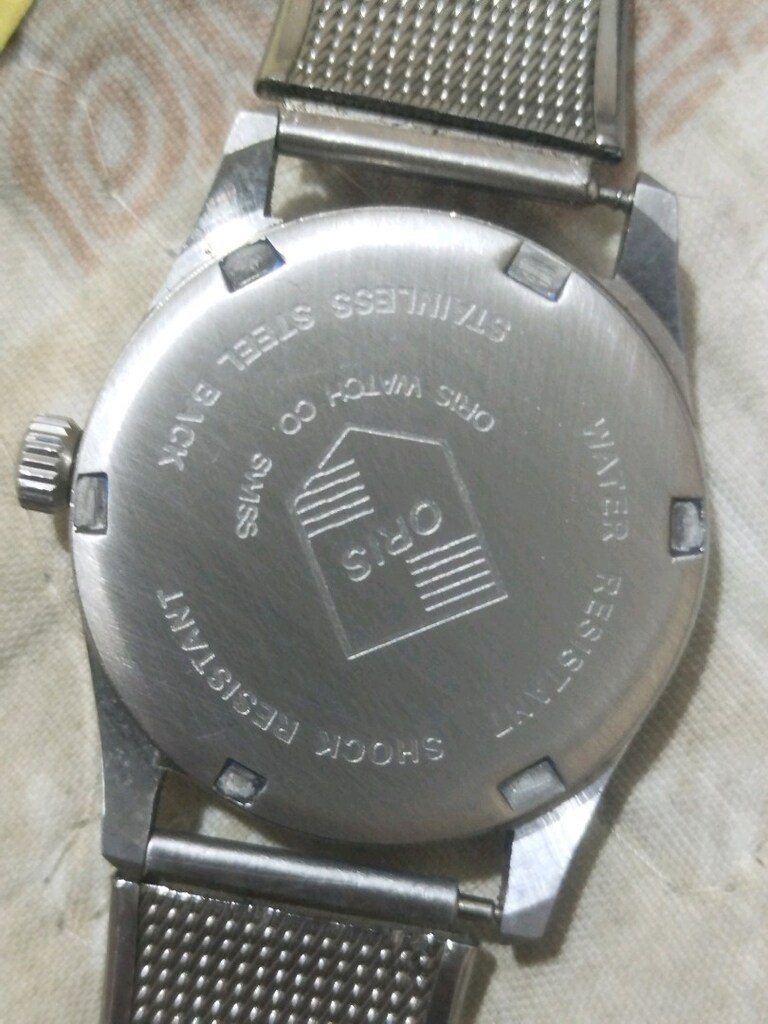 ORİS Star. vintage military 21 jewels kurmalı. 35 mm - 10