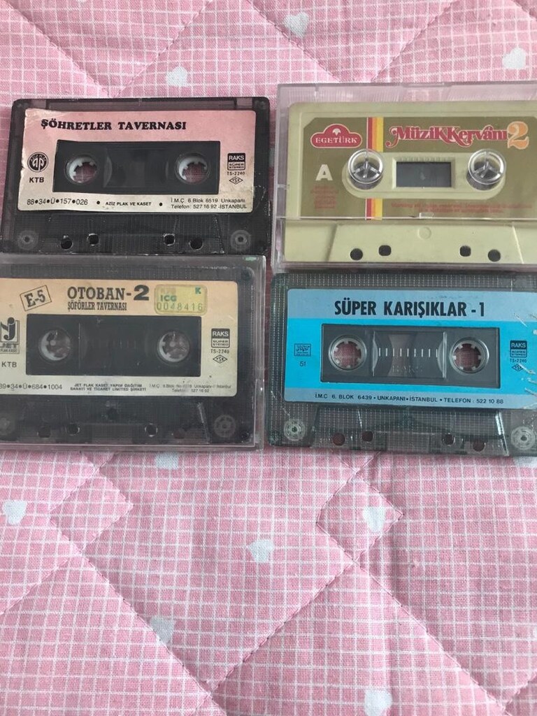 5 adet kaset - 2
