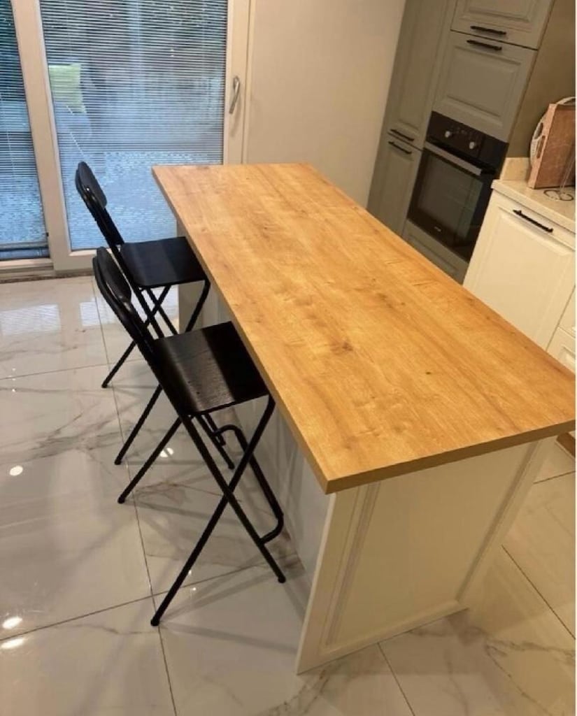 ikea sandalye ve ada mutfak - 2