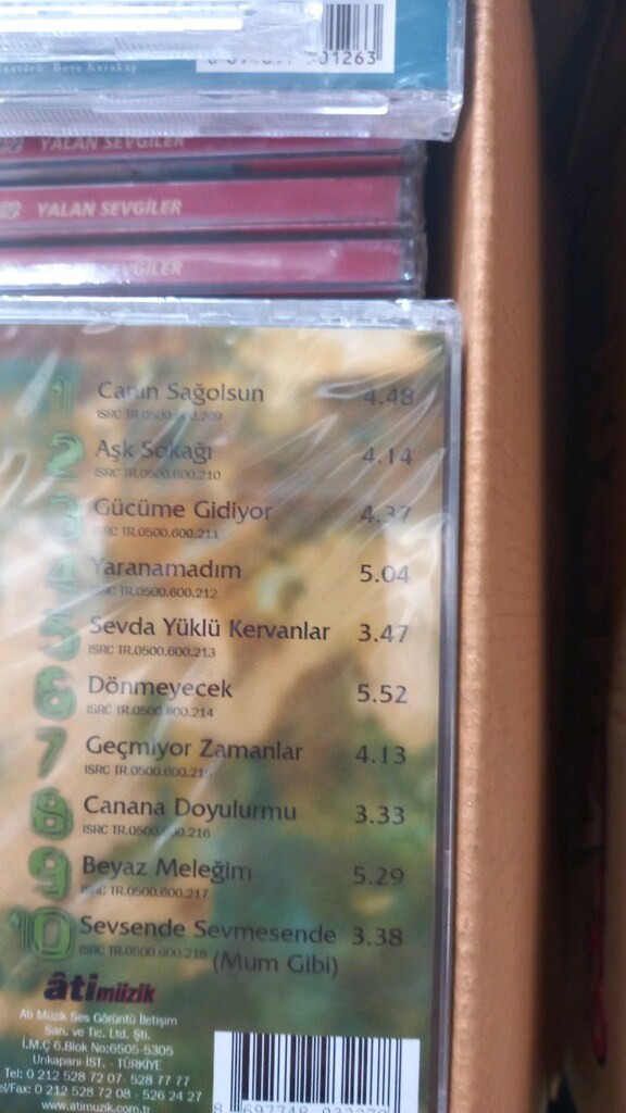 cengiz kurtoglu sifir muzik cdleri orjinal - 5