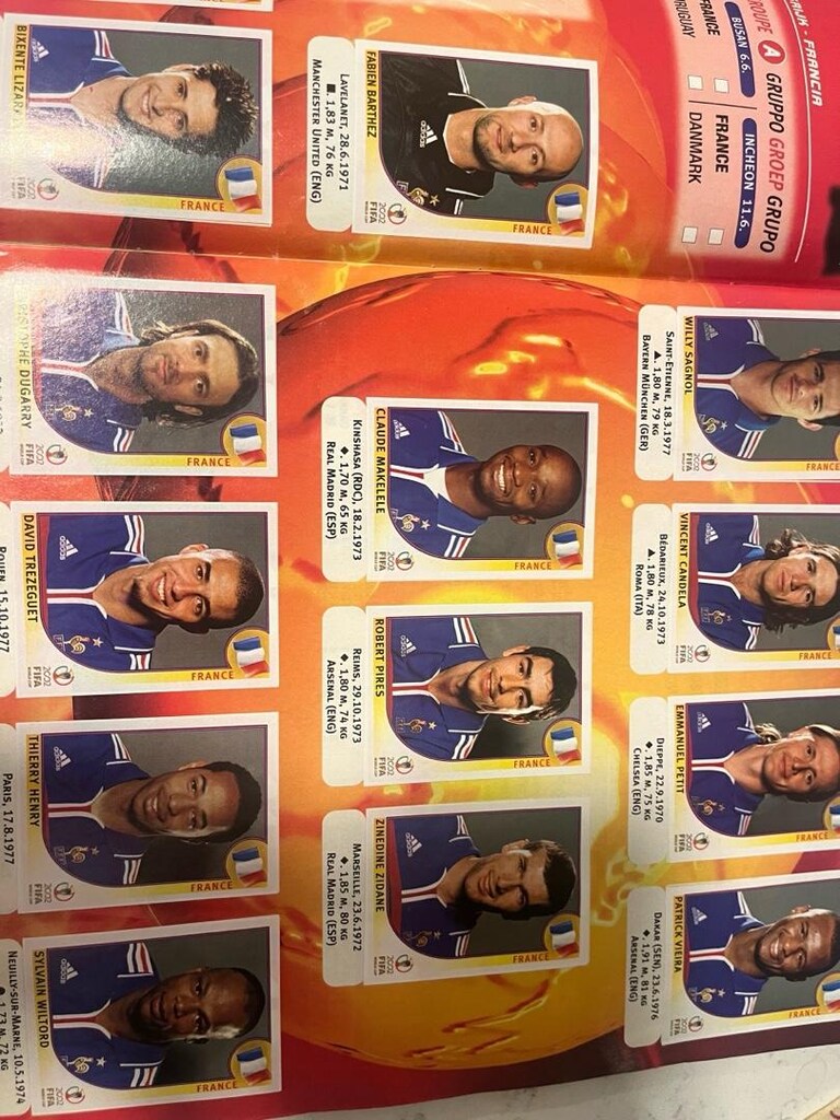 Panini 2002 dünya kupası - 4