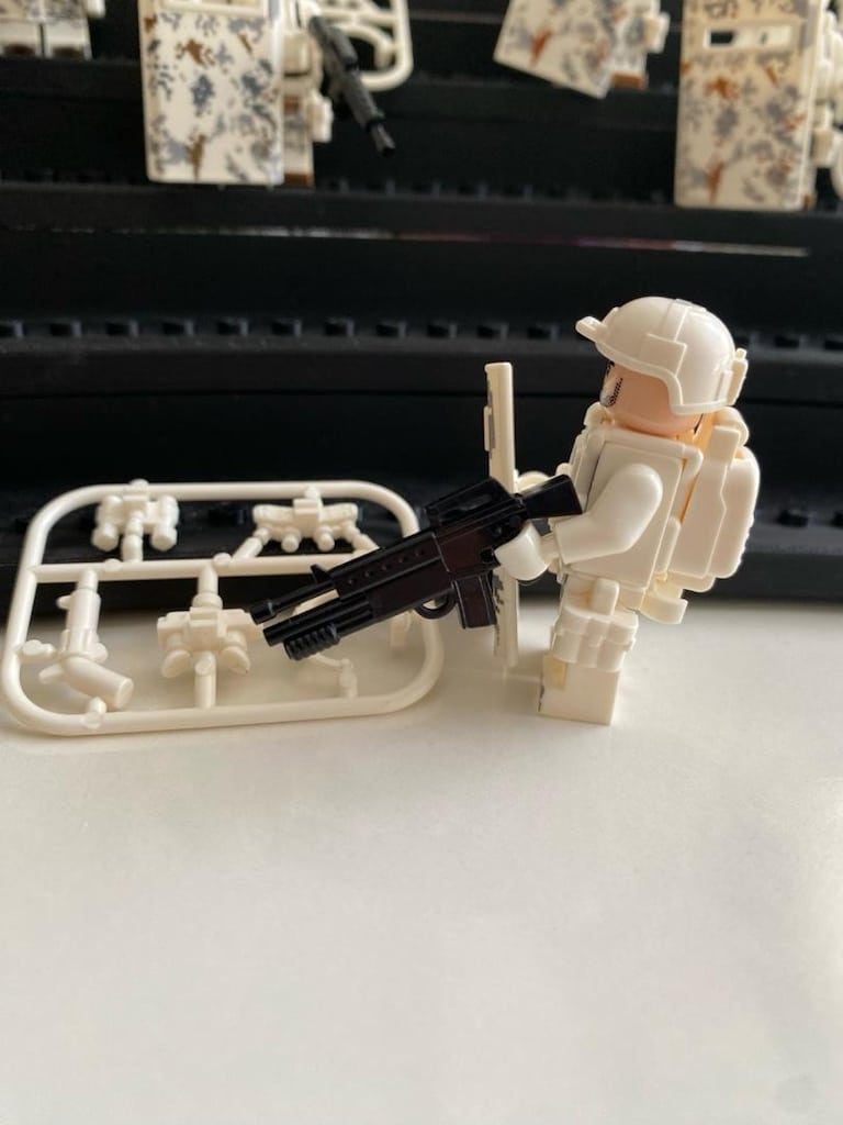 Lego beyaz swat asker - 16