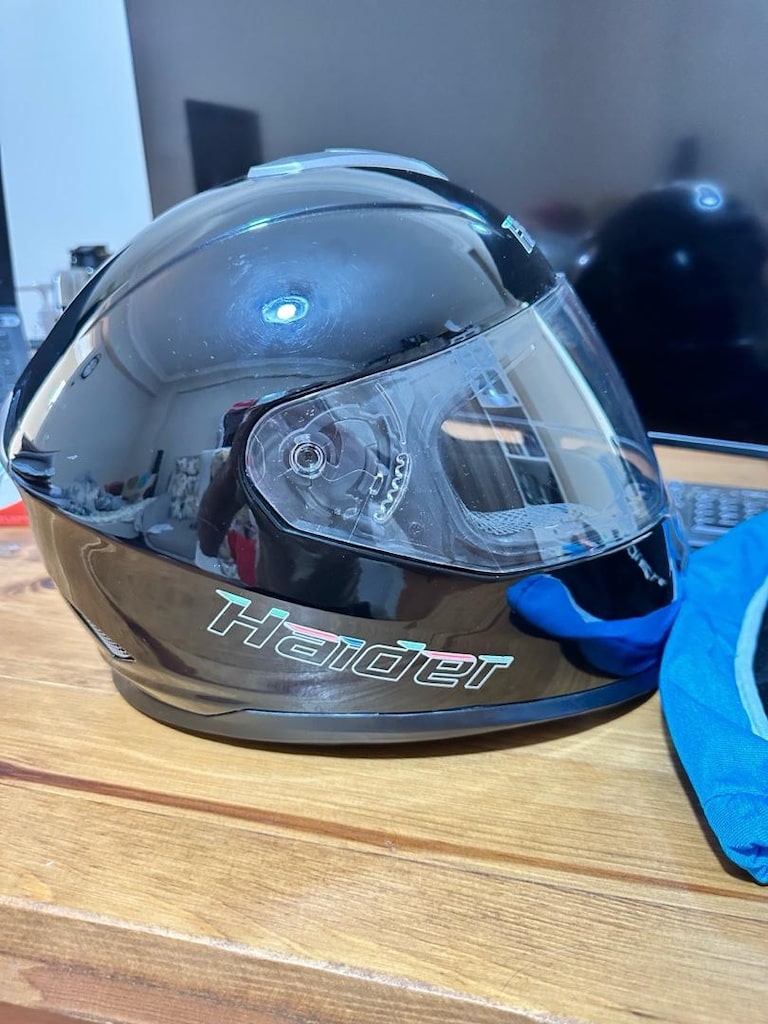 Güneş vizörlü Haider kask - 3