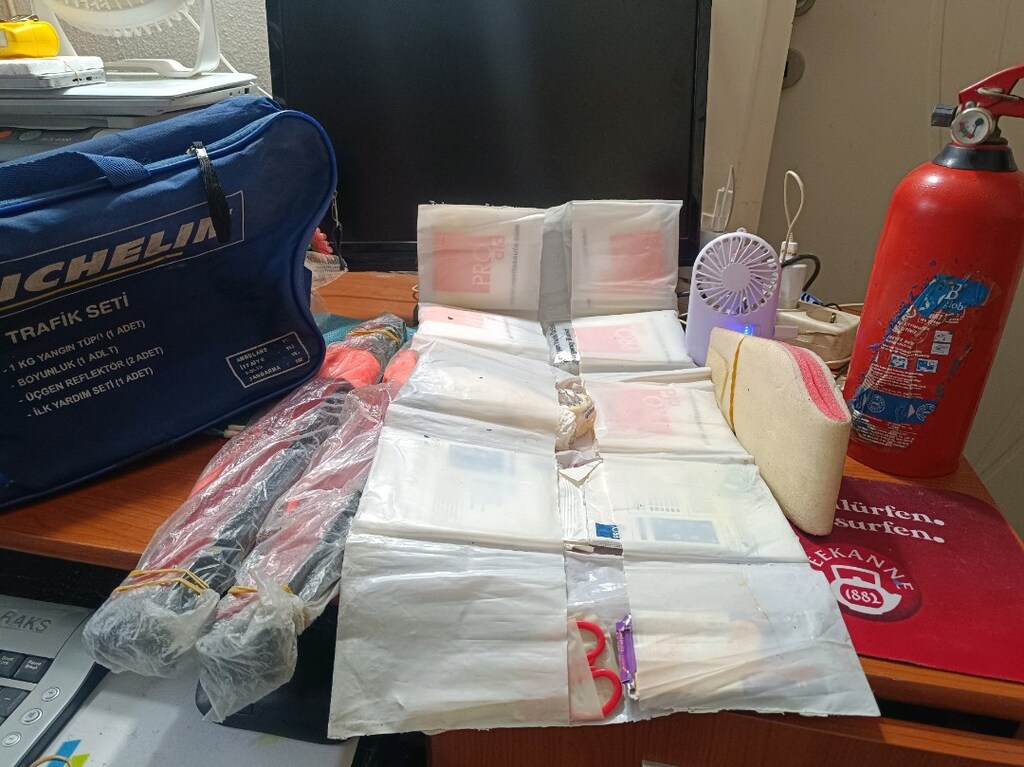 Trafik Seti Yangın Tüplü set Çantalı - 9