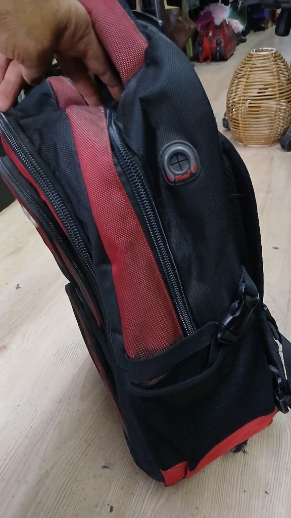 Trikes tekerlekli laptop bölmeli okul/seyahat sırt çantası - 7