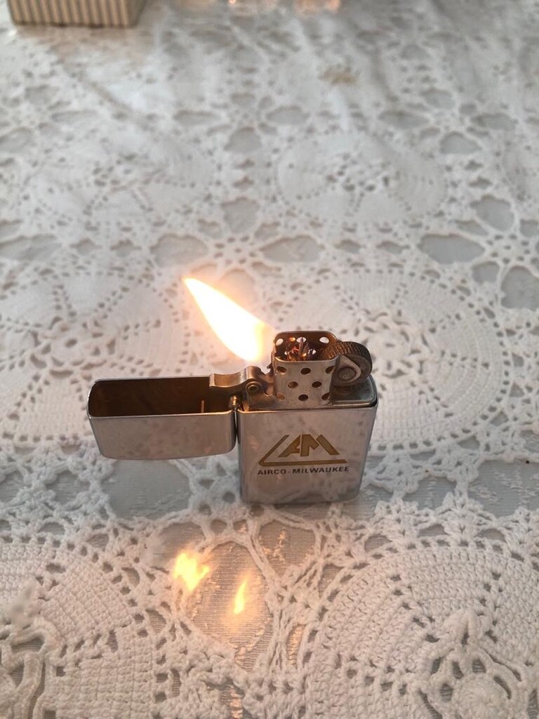 1981 üretim slim kasa orijinal benzinli zippo - 7