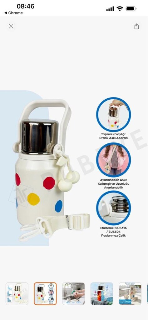 800 ml mama/yemek termosu - 6