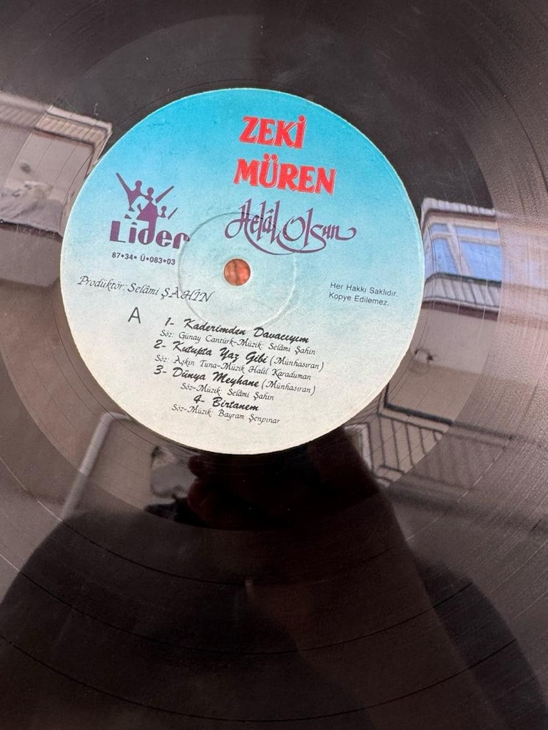 Zeki Müren – Helâl Olsun 33'lük Plak / Lider Müzik Baskı (Temiz) - 7