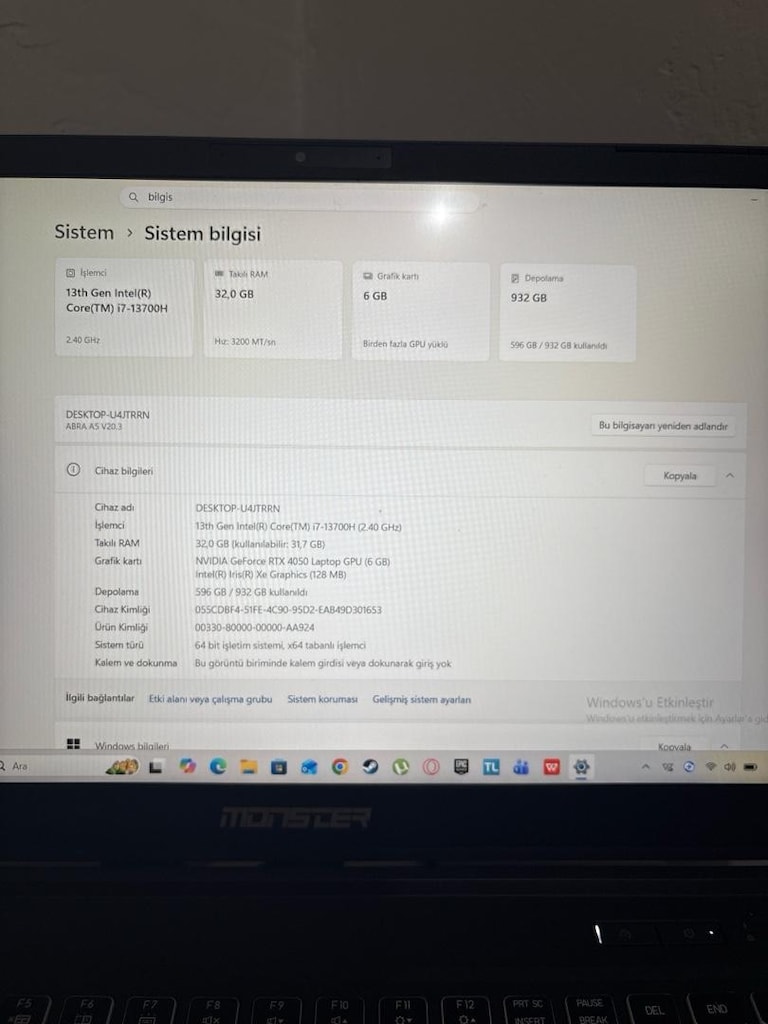Kusursuz, Hatasız, Sorunsuz Abra A5 V20.3 Oyun Bilgisayarı - 3