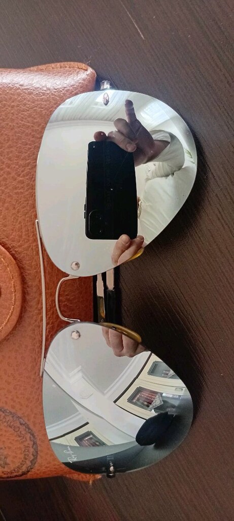 Orjinal Rayban aynalı güneş gözlüğü - 9