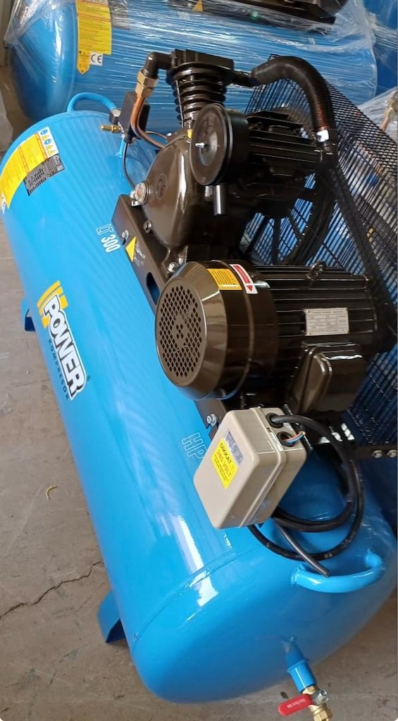 Ü 300 litre 12 var çift kademe kompresör - 5