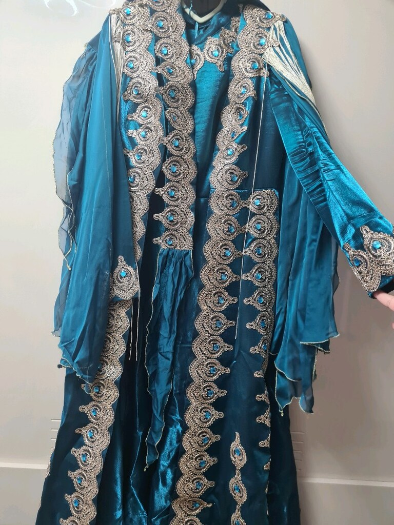 Tesettür Model Bindallı Kına Elbisesi - 2