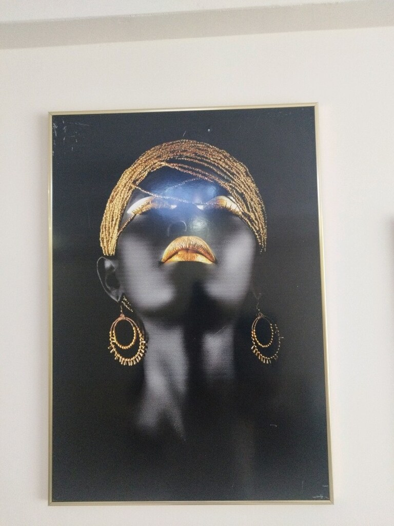 3 lü afro tablo - 3