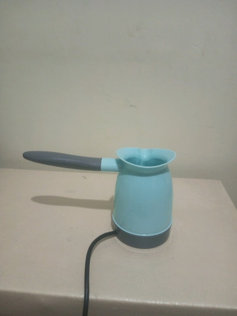 Pastel Mavi Elektrikli Cezve - 3